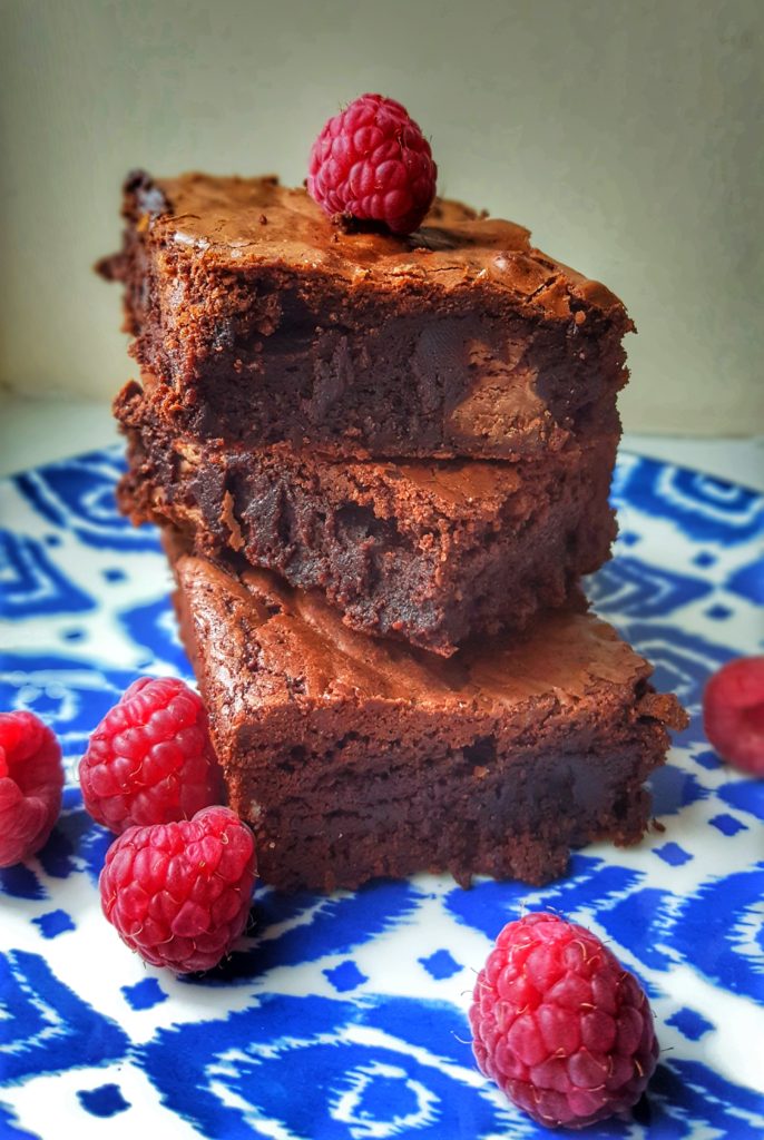 Fudgy decadent brownies